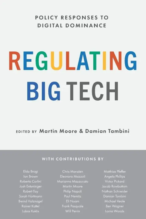 Cover of Regulating Big Tech