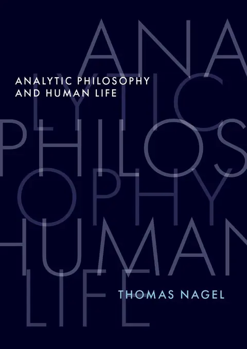 Cover of Analytic Philosophy and Human Life