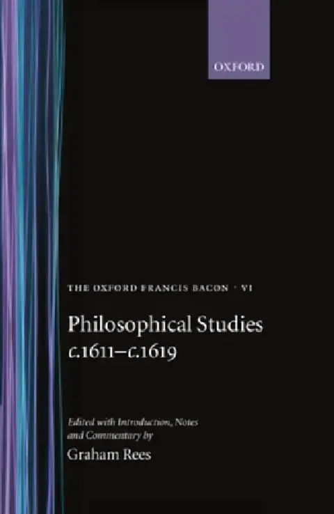 Cover of Philosophical Studies C.1611-C.1619