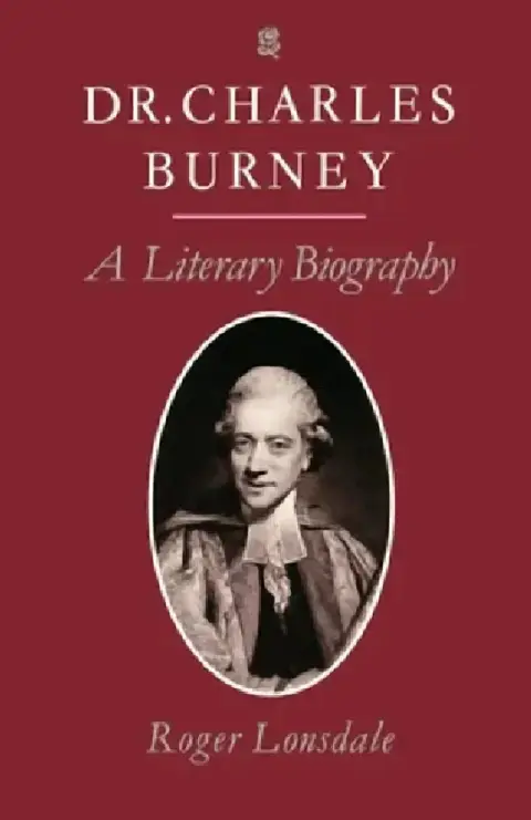Cover of Dr. Charles Burney