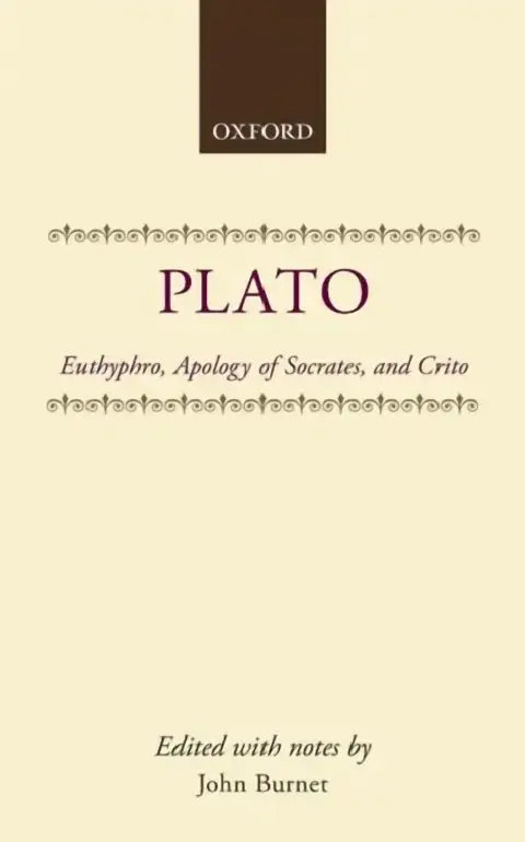 Cover of Euthyphro, Apology of Socrates, and Crito
