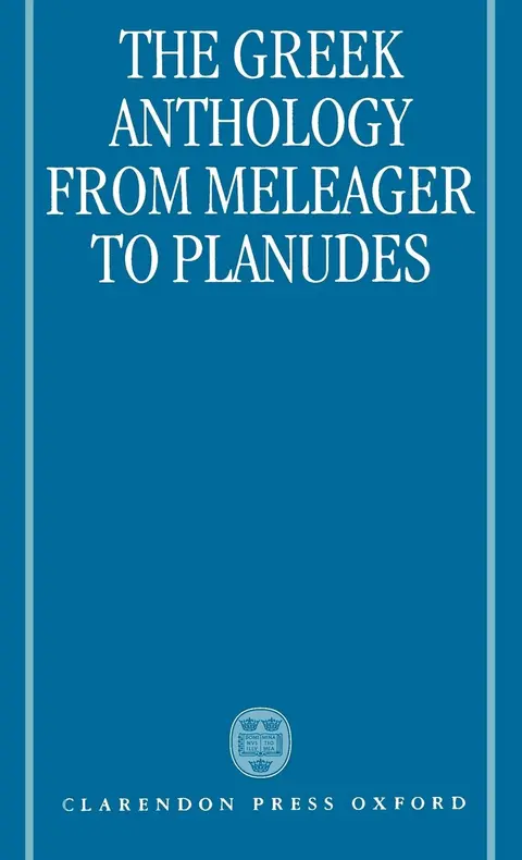 Cover of The Greek Anthology