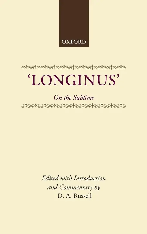 Cover of On the Sublime