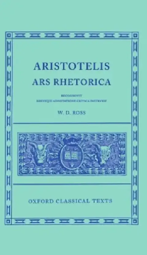 Cover of Ars Rhetorica