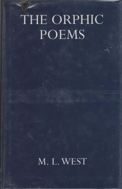 Cover of The Orphic Poems