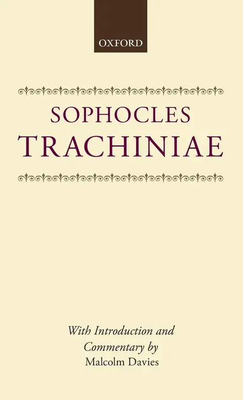 Cover of Trachiniae