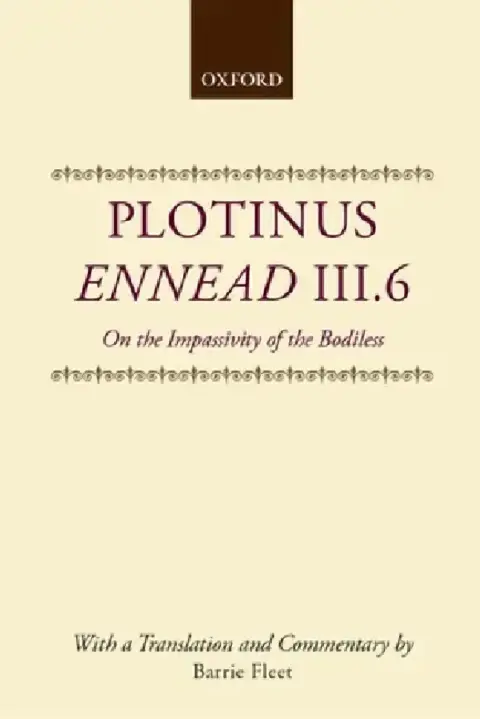 Cover of Ennead III.6
