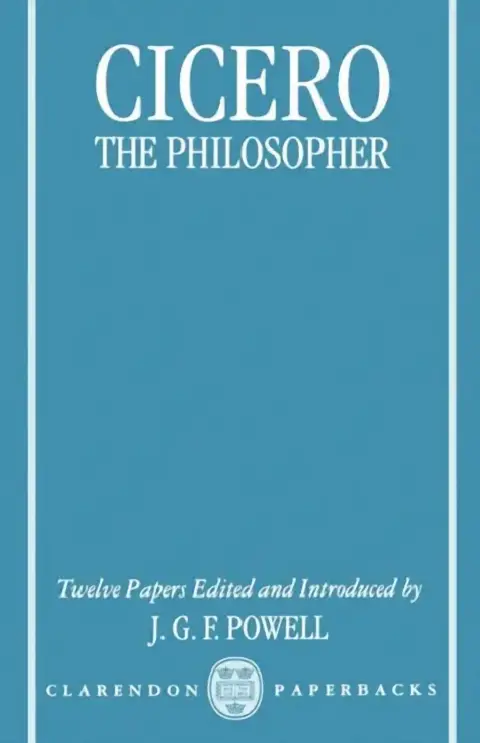 Cover of Cicero the Philospher