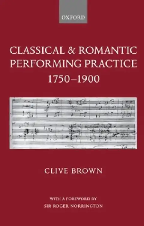 Cover of Classical & Romantic Performing Practice 1750-1900