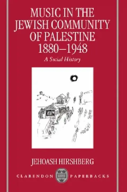 Cover of Music in the Jewish Community of Palestine 1880-1948