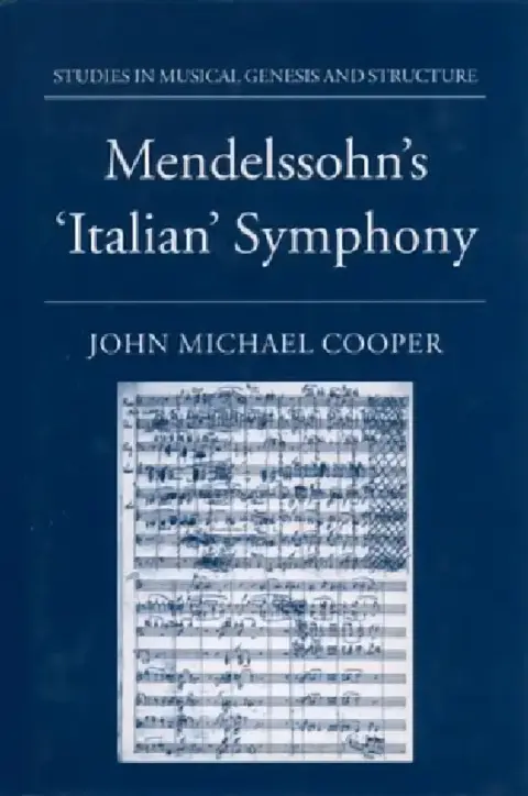 Cover of Mendelssohn's Italian' Symphony