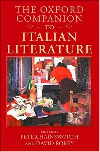 Cover of The Oxford Companion to Italian Literature