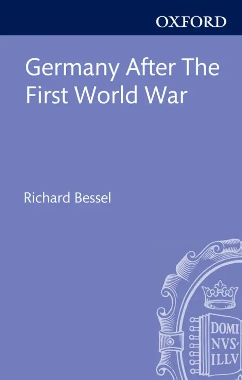Cover of Germany after the First World War
