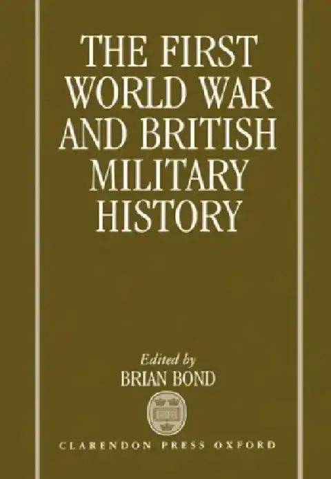 Cover of The First World War and British Military History