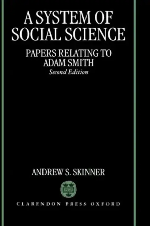 Cover of A System of Social Science (Papers Relating to Adam Smith)