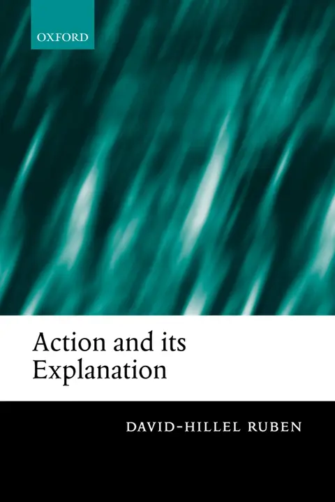 Cover of Action and Its Explanation