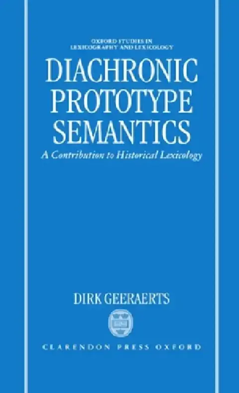 Cover of Diachronic Prototype Semantics