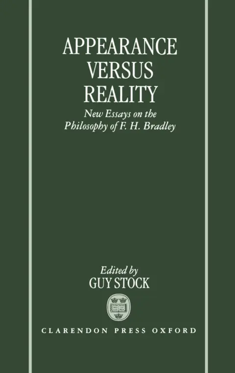 Cover of Appearance Versus Reality