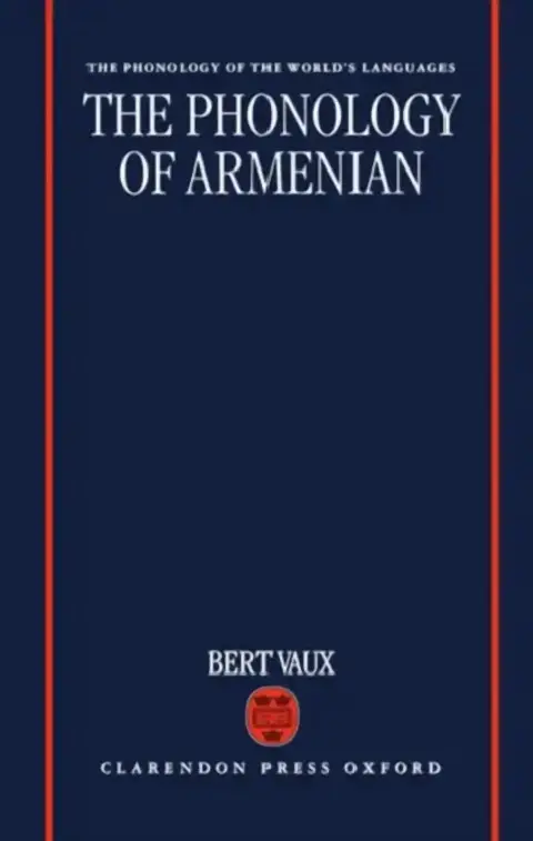 Cover of The Phonology of Armenian