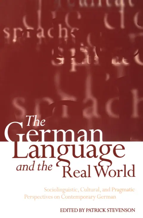 Cover of The German Language and the Real World