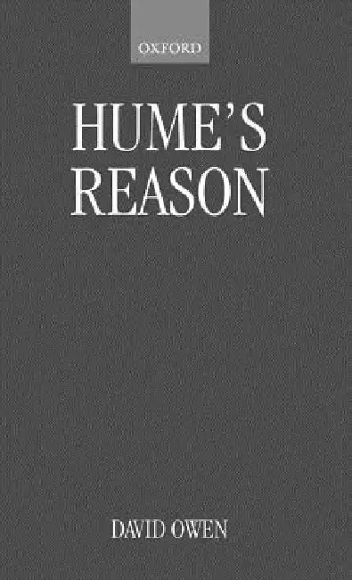 Cover of Hume's Reason