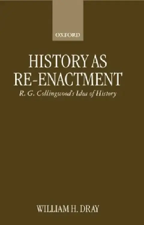Cover of History as Re-Enactment