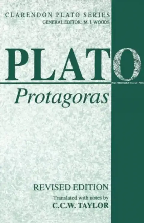 Cover of Plato Protagoras