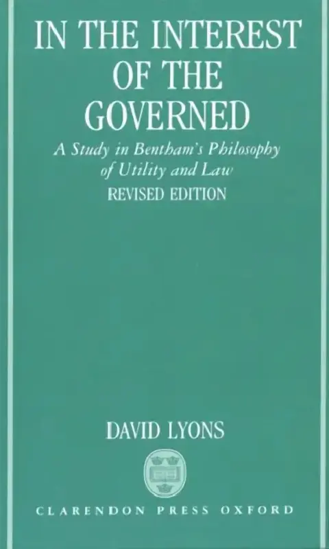 Cover of In the Interest of the Governed