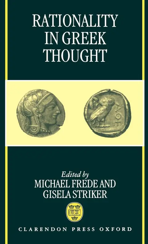 Cover of Rationality in Greek Thought