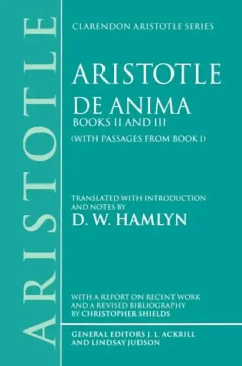 Cover of de Anima