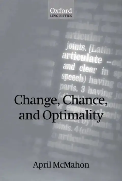 Cover of Change, Chance, and Optimality