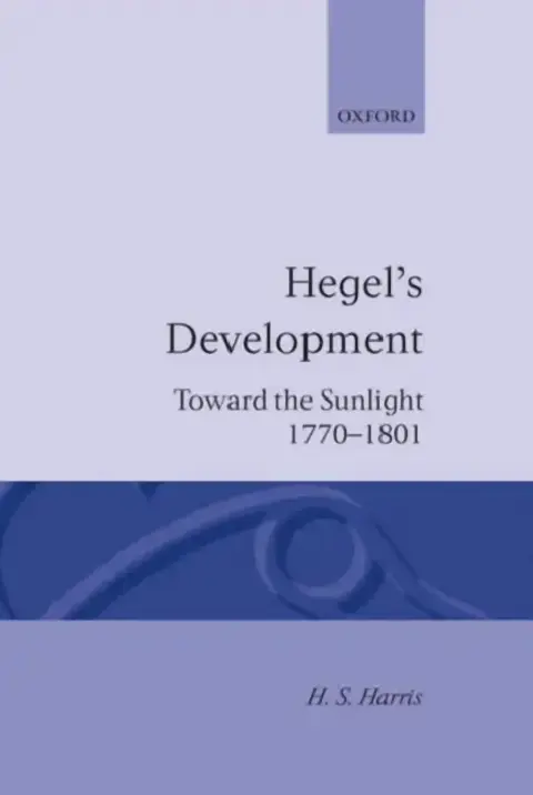 Cover of Hegel's Development