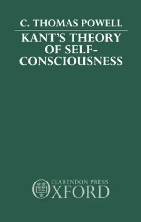 Cover of Kant's Theory of Self-Consciousness