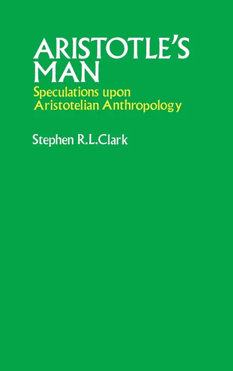 Cover of Aristotle's Man