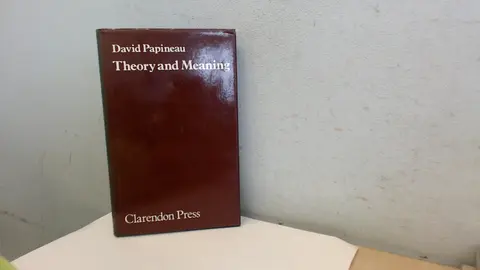 Cover of Theory and Meaning