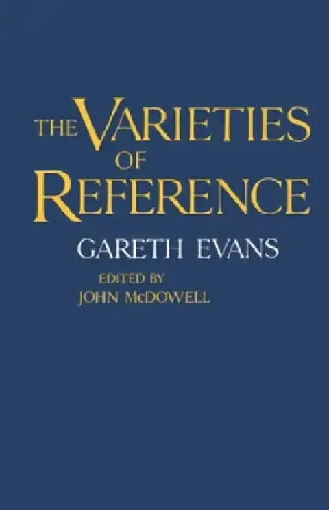 Cover of The Varieties of Reference