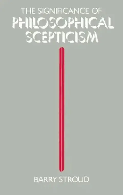 Cover of The Significance of Philosophical Scepticism