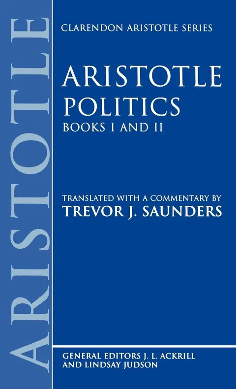 Cover of Politics, Book I and II