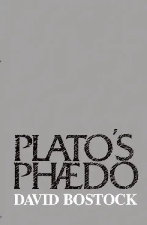Cover of Plato's Phaedo