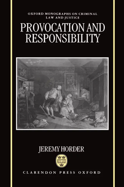 Cover of Provocation and Responsibility