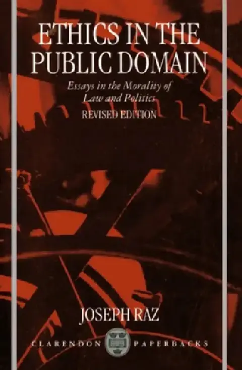 Cover of Ethics in the Public Domain