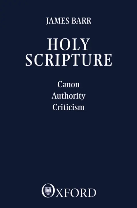 Cover of Holy Scripture