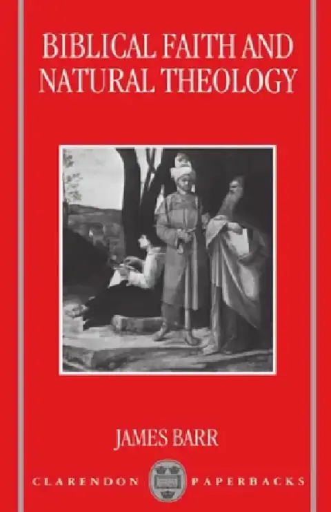 Cover of Biblical Faith and Natural Theology