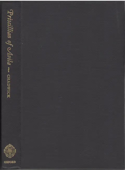Cover of Priscillian of Avila