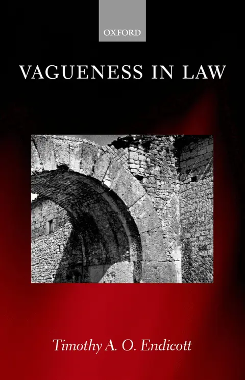 Cover of Vagueness in Law