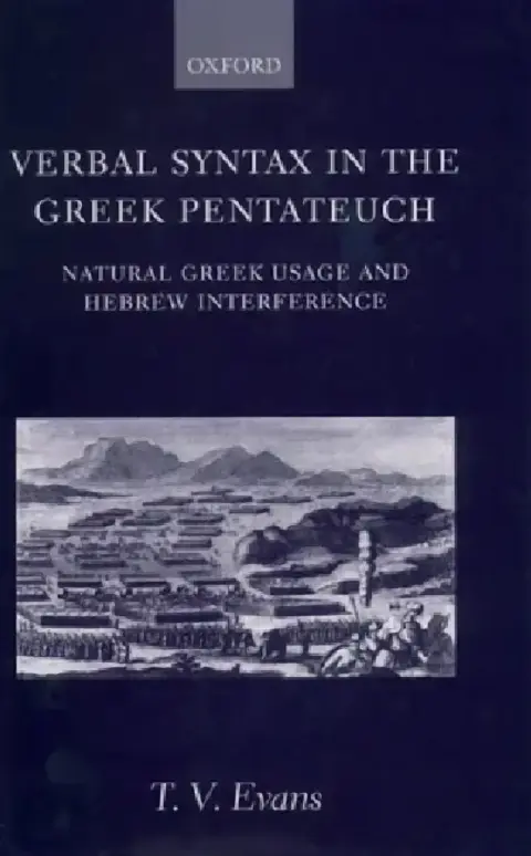 Cover of Verbal Syntax in the Greek Pentateuch