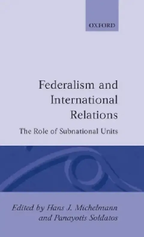 Cover of Federalism and International Relations