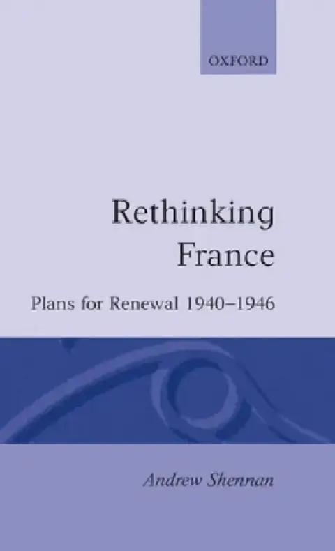 Cover of Rethinking France