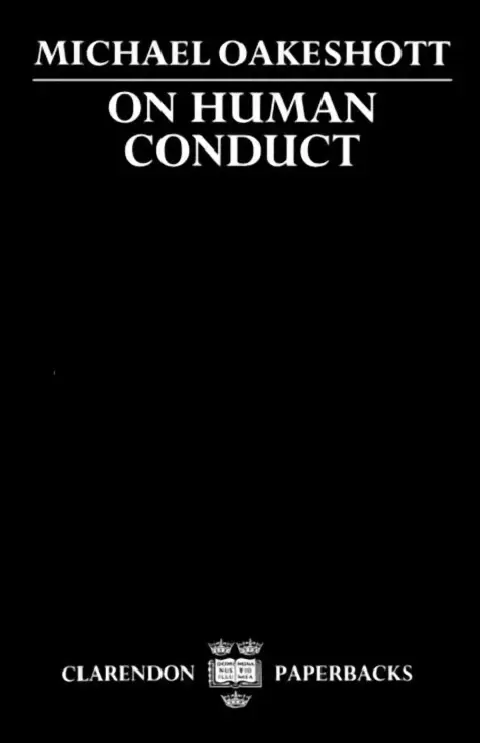 Cover of On Human Conduct