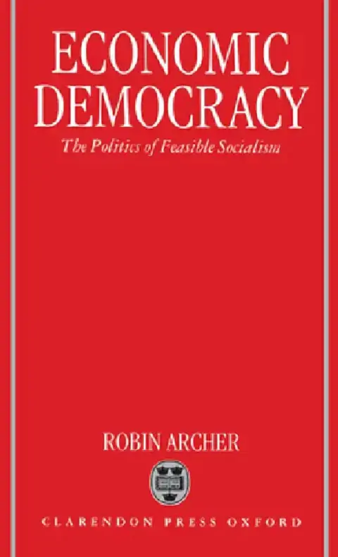 Cover of Economic Democracy
